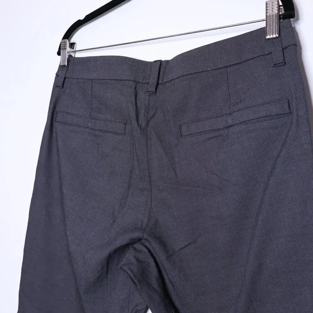 LULULEMON Commission Pant Slim Oxford Black White ABC Casual Men's 32/26.5